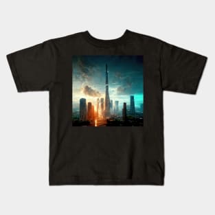 Future Cities Series Kids T-Shirt